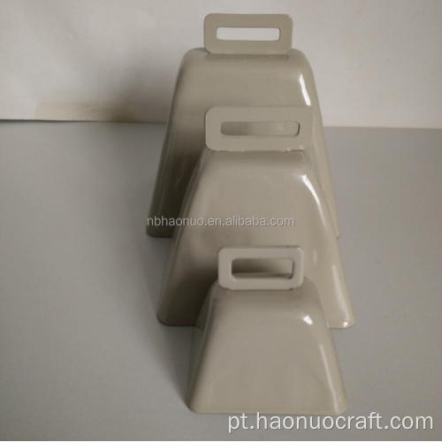 Cowbells de 4 polegadas de metal Cow Bell Atacado Cow Bell